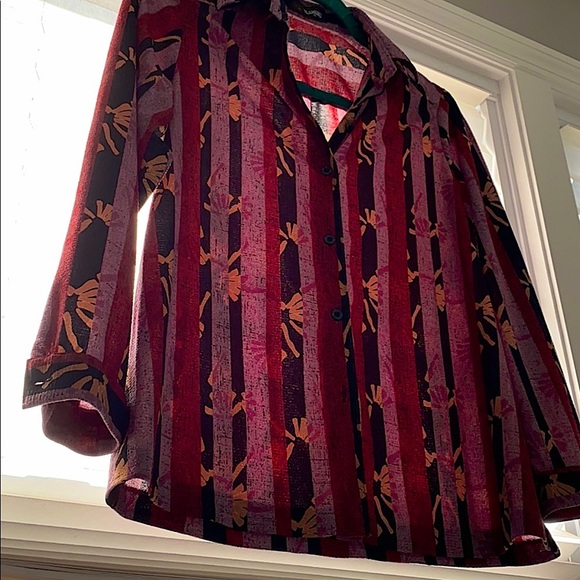 Groovy vintage button down - Picture 3 of 4